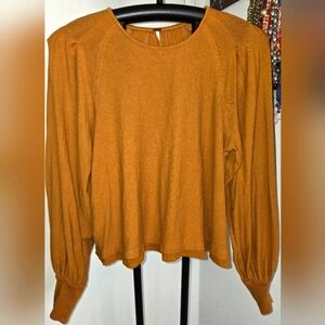 Free People Longsleeve Textured Top
